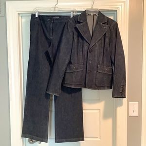 Ann Taylor Denim Suit (2 pc)